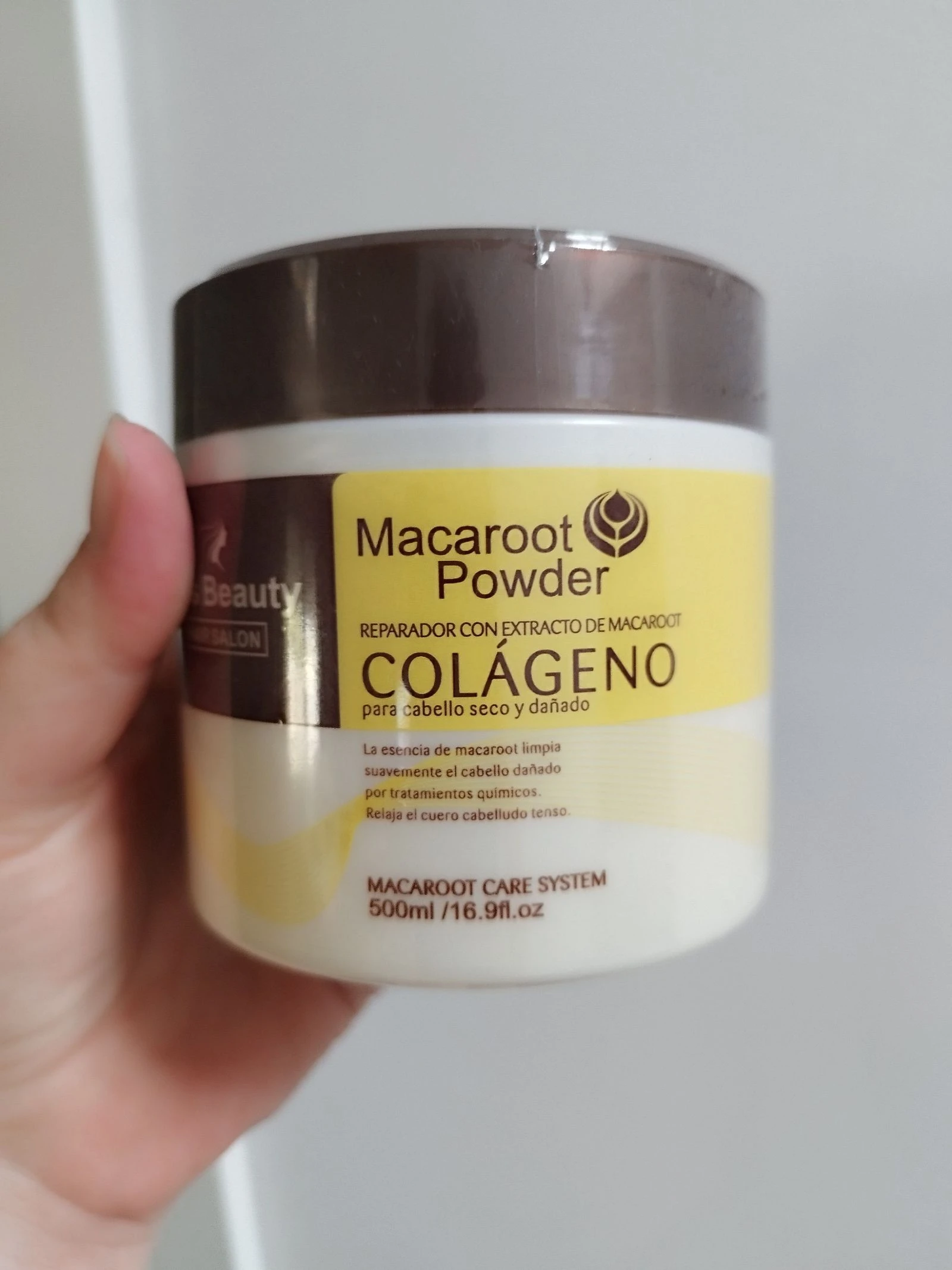 Mascarilla colágeno y macaroot 